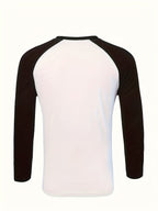 Roman | Twee-Tone Raglan Lange Mouwen Top