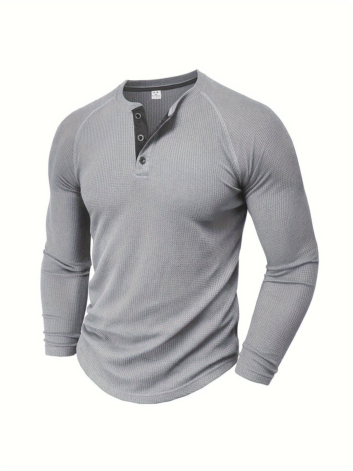Jasper | Klassieke Knopsluiting Henley
