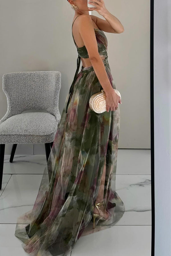 Giselle | Elegante Vloeiende Maxi Jurk
