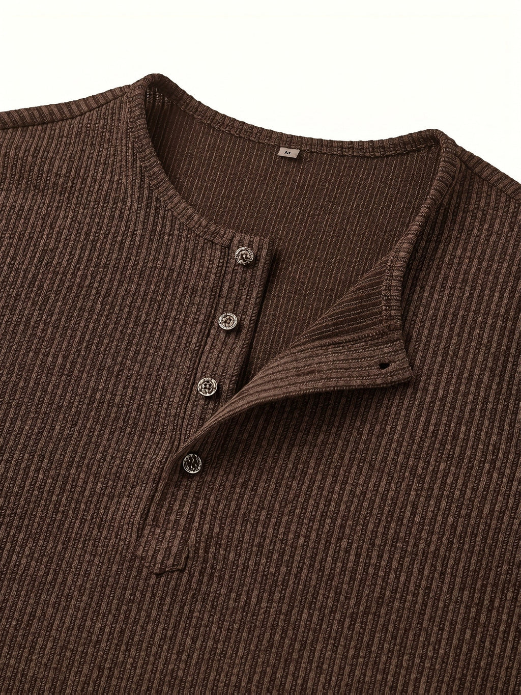 Callahan | Geribbelde Lange Mouwen Henley