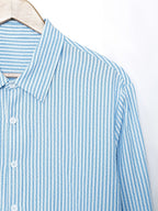 Callum | Verfijnde Gestreepte Lange Mouwen Shirt
