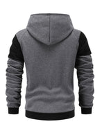 Carter | Kleurblok Rits-Op Hoodie Jacket