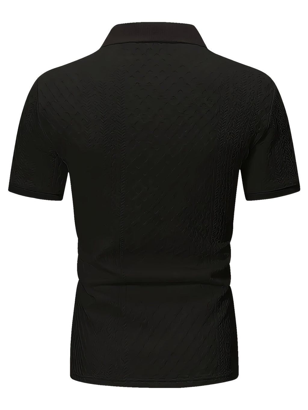 Sawyer | Textured Knit Polo Shirt