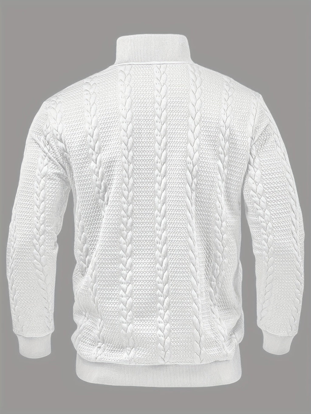 Callahan | Textured Button-Neck Pullover