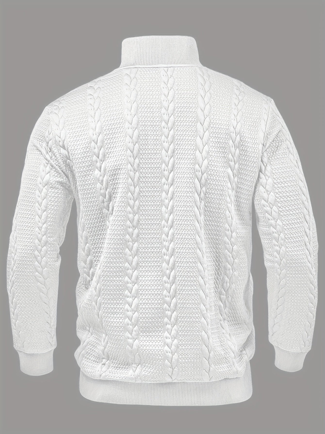 Callahan | Textured Button-Neck Pullover