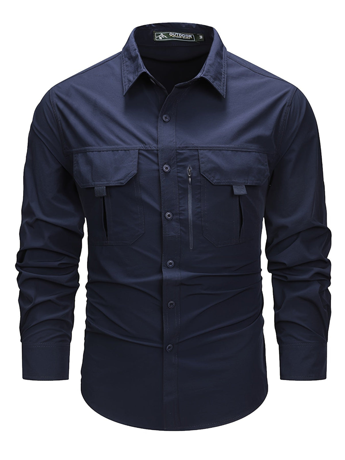 Damon | Robuuste Multi-Pocket Utility Shirt