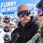 Funny Face Ski Mask – Realistic Winter Novelty Mask