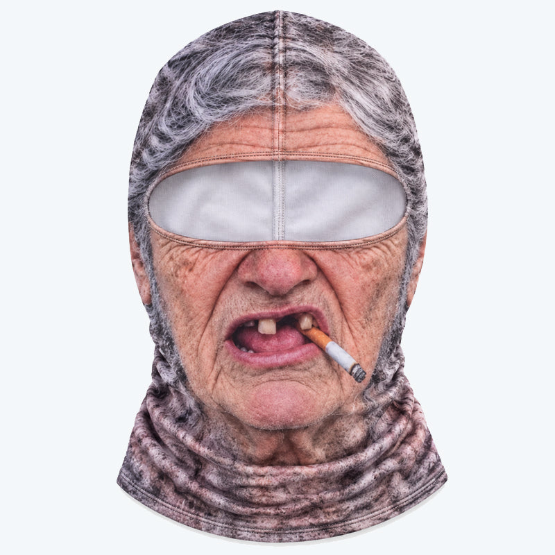 Funny Face Ski Mask – Realistic Winter Novelty Mask