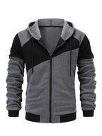 Carter | Kleurblok Rits-Op Hoodie Jacket