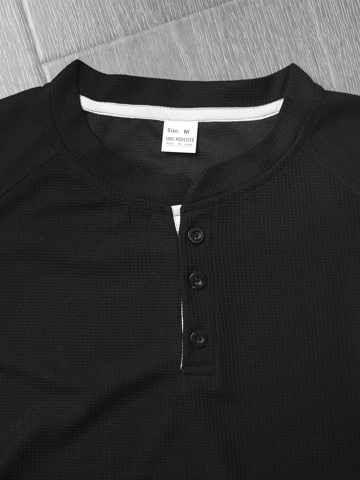Jasper | Klassieke Knopsluiting Henley