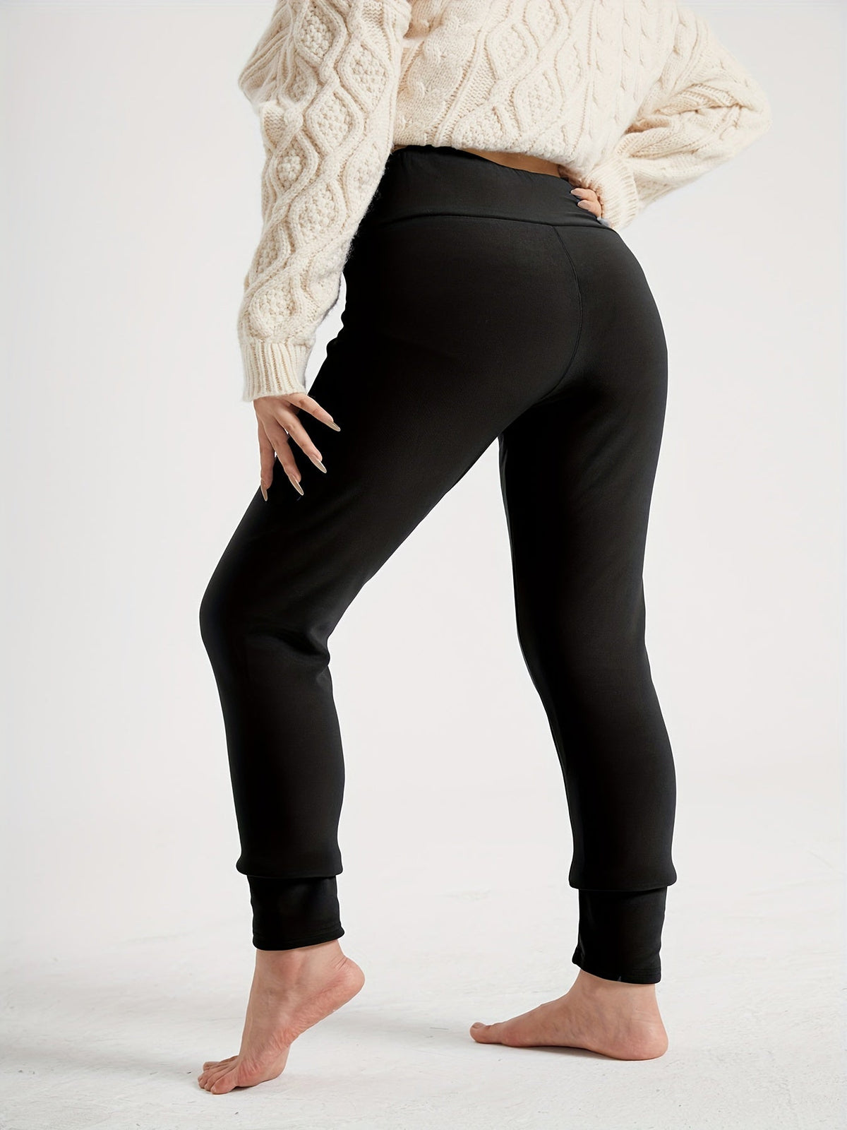 Thea | Hoge Taille Cozy Warme Leggings