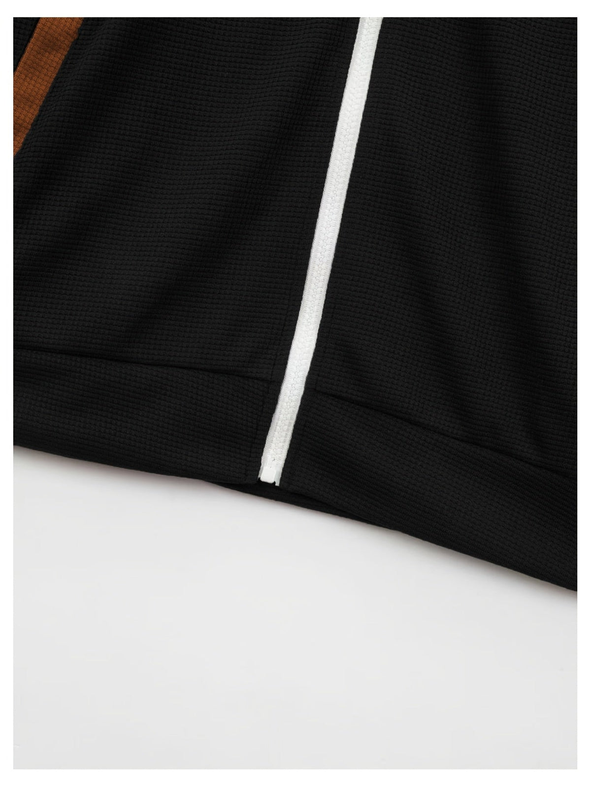 Caleb | Kleurblok Zip-Up Jas
