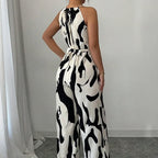 Jillanne™ Elegante Rugloze Jumpsuit