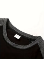 Roman | Twee-Tone Raglan Lange Mouwen Top