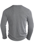 Callahan | Geribbelde Lange Mouwen Henley
