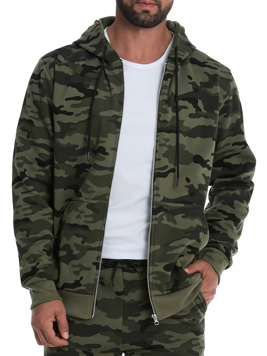 Cole | Zip-Front Hooded Jacket