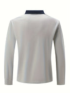 Fletcher | Verfijnde Zip-Kraag Polo Shirt