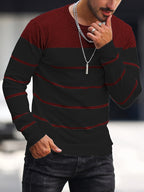 Bennington | Klassieke Gestreepte Crewneck Trui