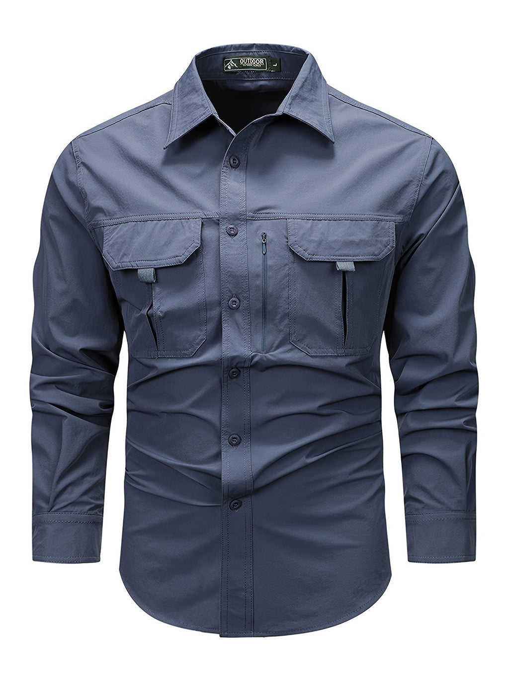 Damon | Robuuste Multi-Pocket Utility Shirt
