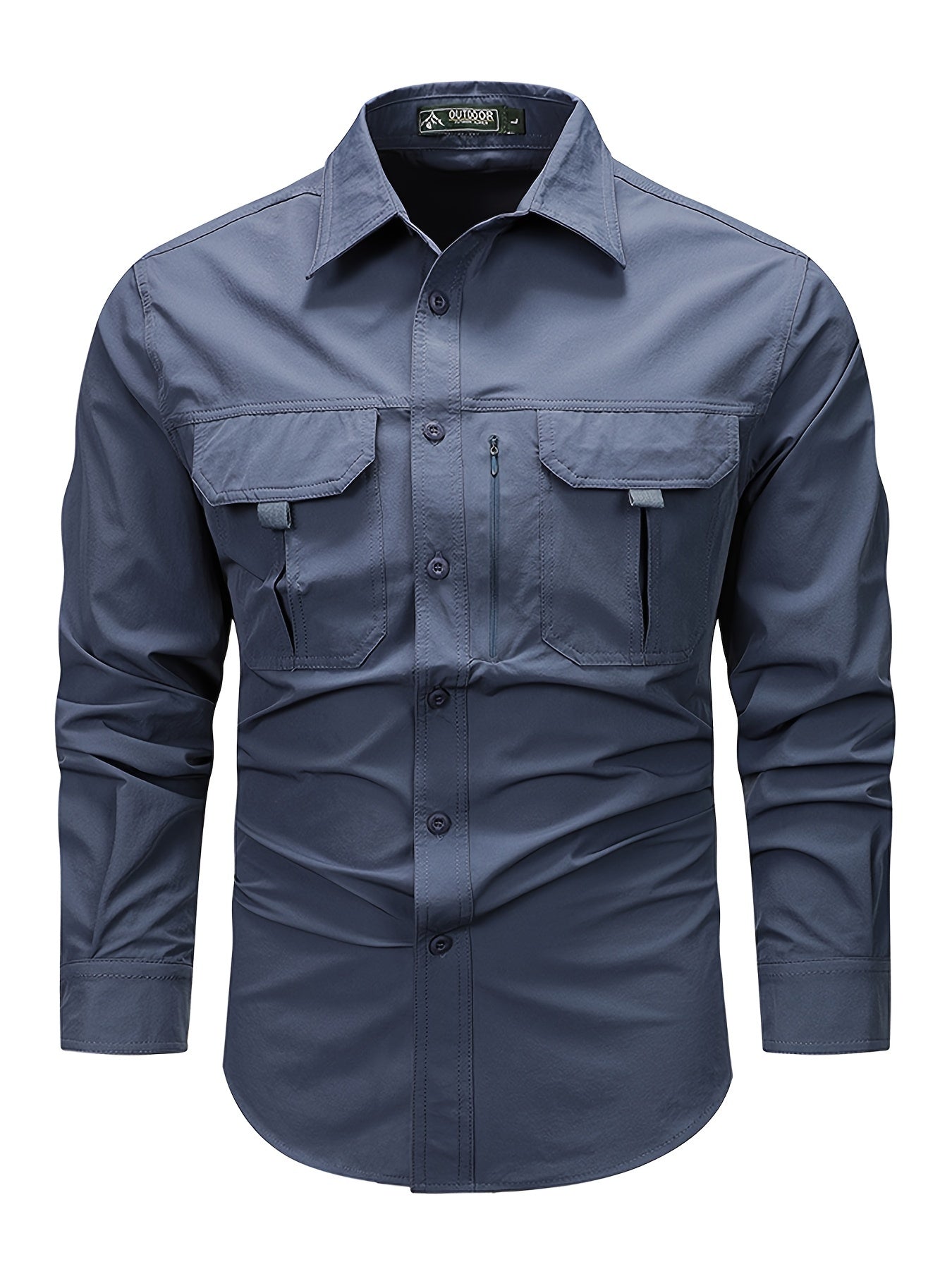 Damon | Robuuste Multi-Pocket Utility Shirt
