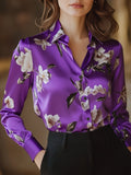 Monique™ Elegante Satijnen Blouse