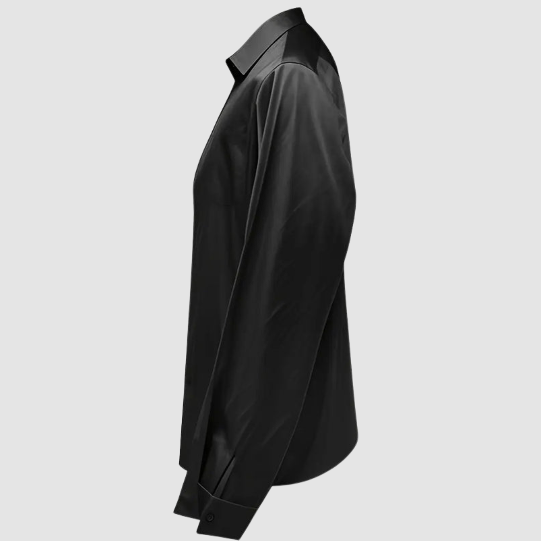 Astrid™ Elegante Satijnen Blouse