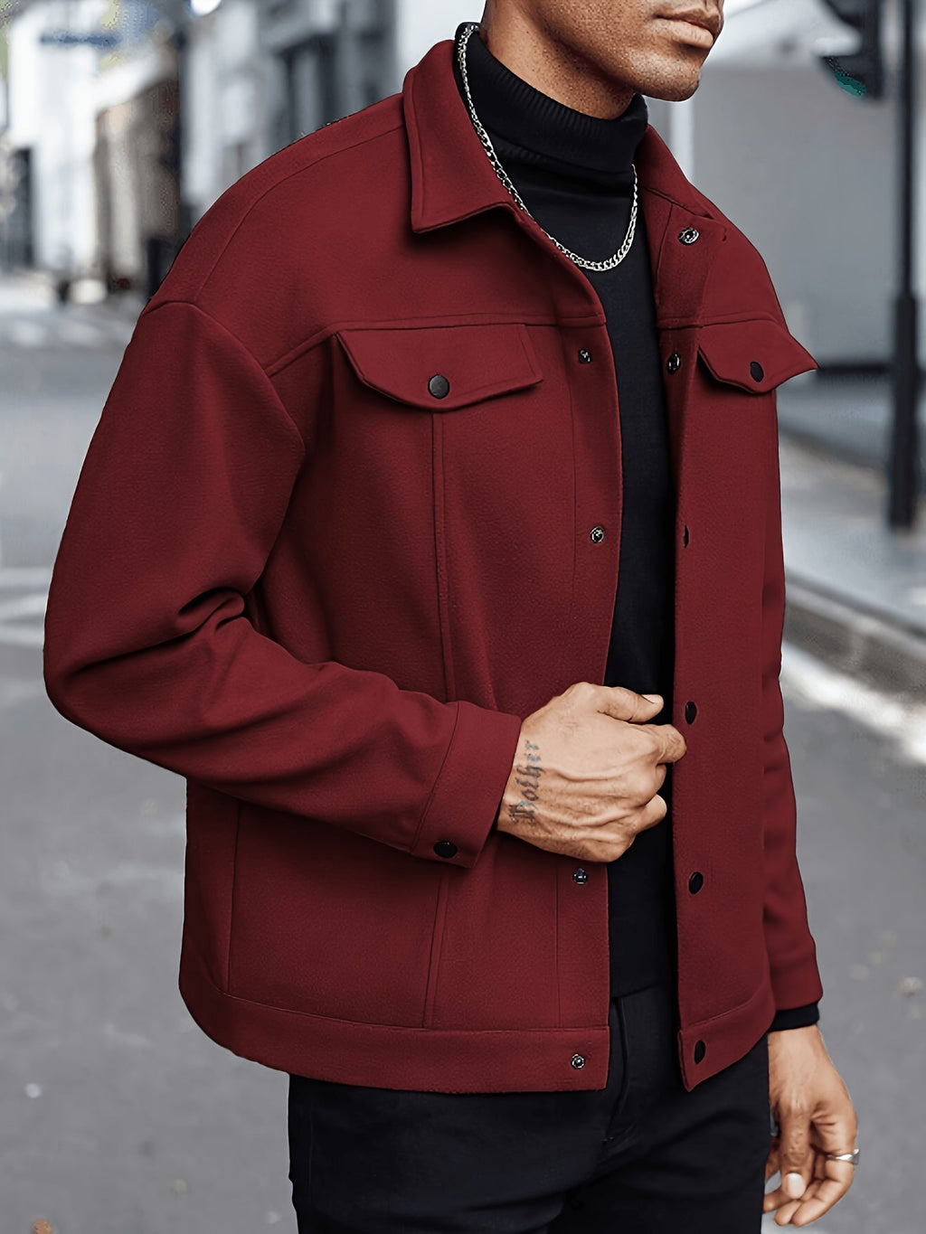 Lincoln | Klassieke Button-Up Jas