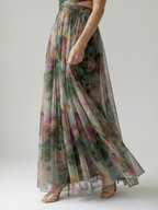 Isel™ Soft Wrap Maxi Jurk
