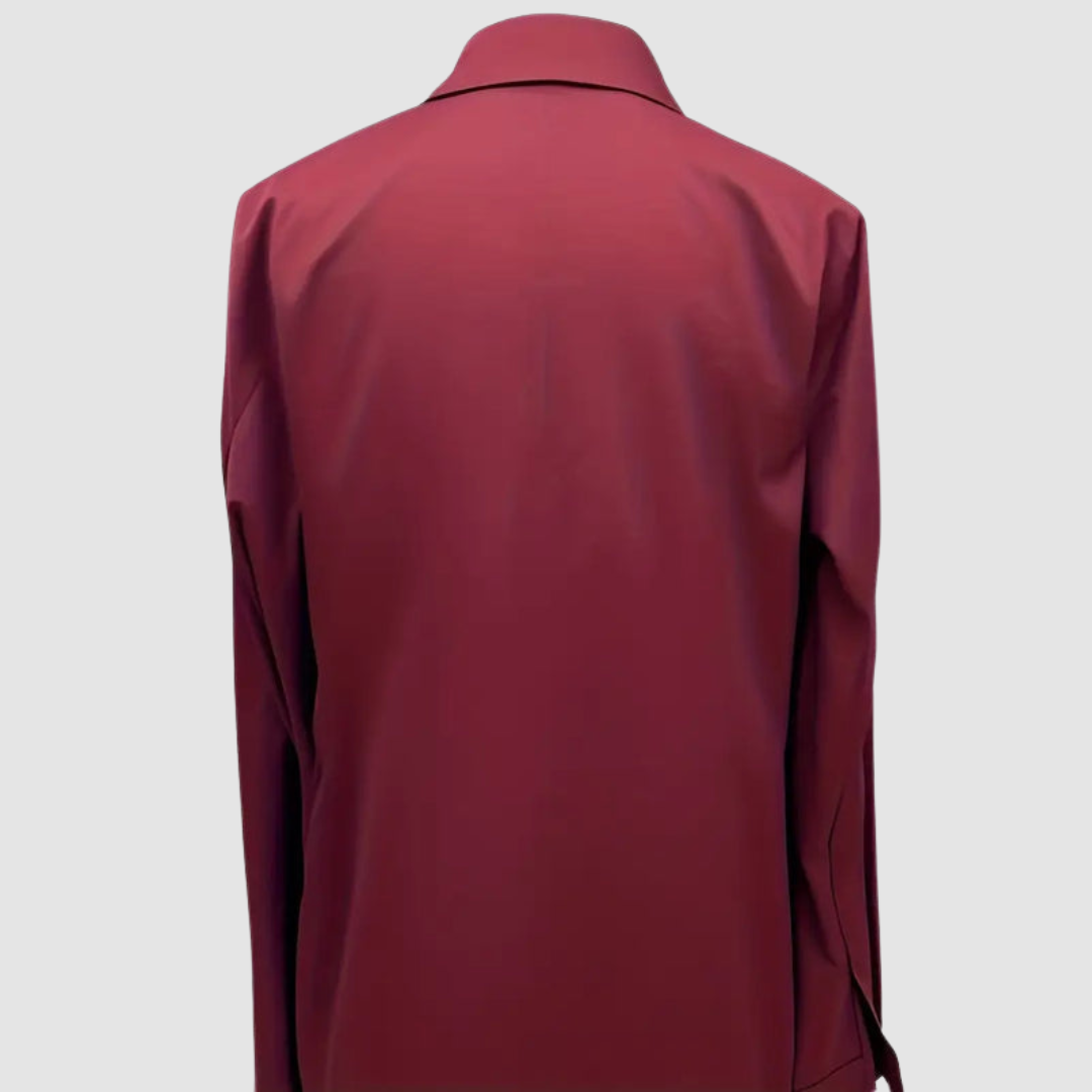 Astrid™ Elegante Satijnen Blouse