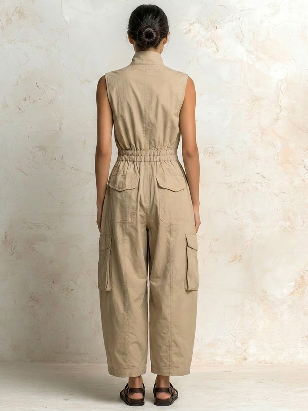Ursula™ Utility Cargo Jumpsuit
