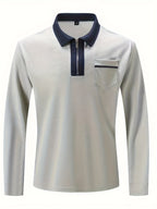 Fletcher | Verfijnde Zip-Kraag Polo Shirt