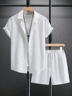 Miles | Textured Short Sleeve Set