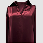 Astrid™ Elegante Satijnen Blouse