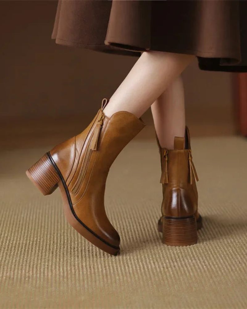 Vi™ Elegante Leren Laarzen