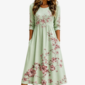 AMELIA | SAGE BLOSSOM GRACE POCKET MIDI JURK
