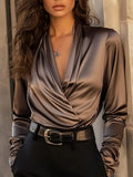 Rosalynn™ Elegante V-Hals Top