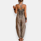 LaVina | Boho chic geborduurde jumpsuit | LIVIA
