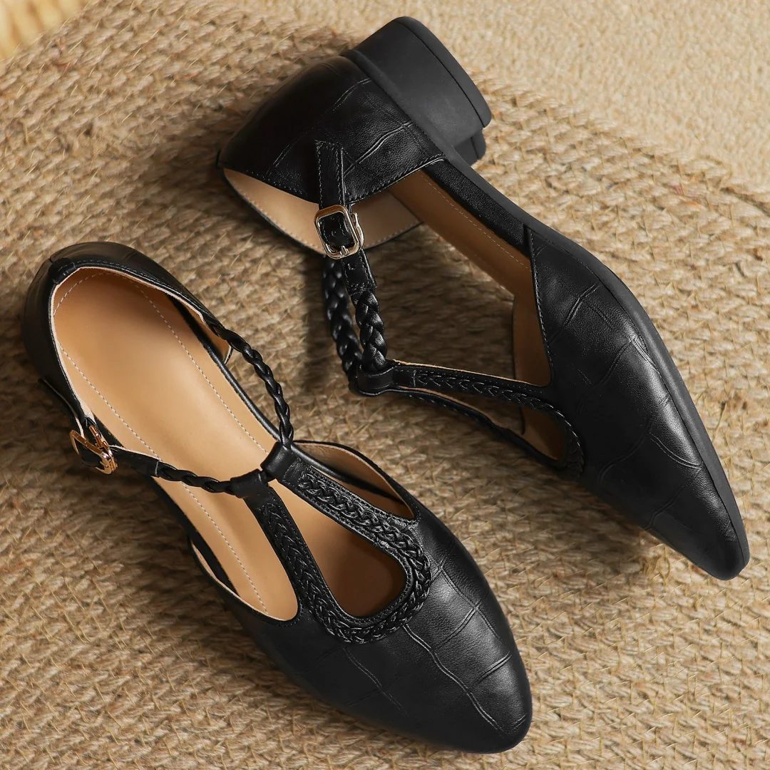 Danielle | Klassieke Comfort Schoenen met Bandjes