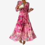 Sharrie™ Elegante Roze Jurk