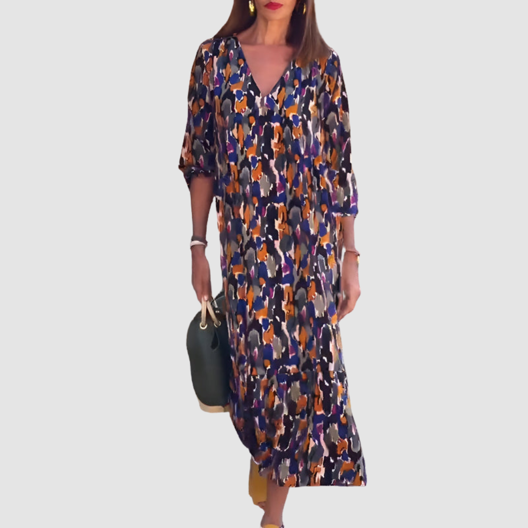 Frances™ V-Hals Jurk