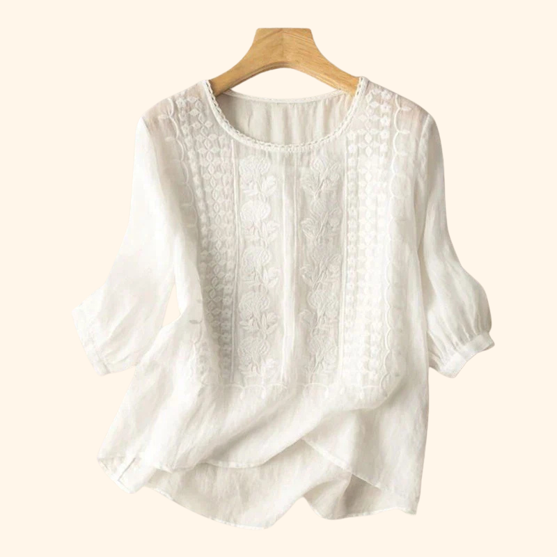 Patricia™ Elegante Zachte Blouse
