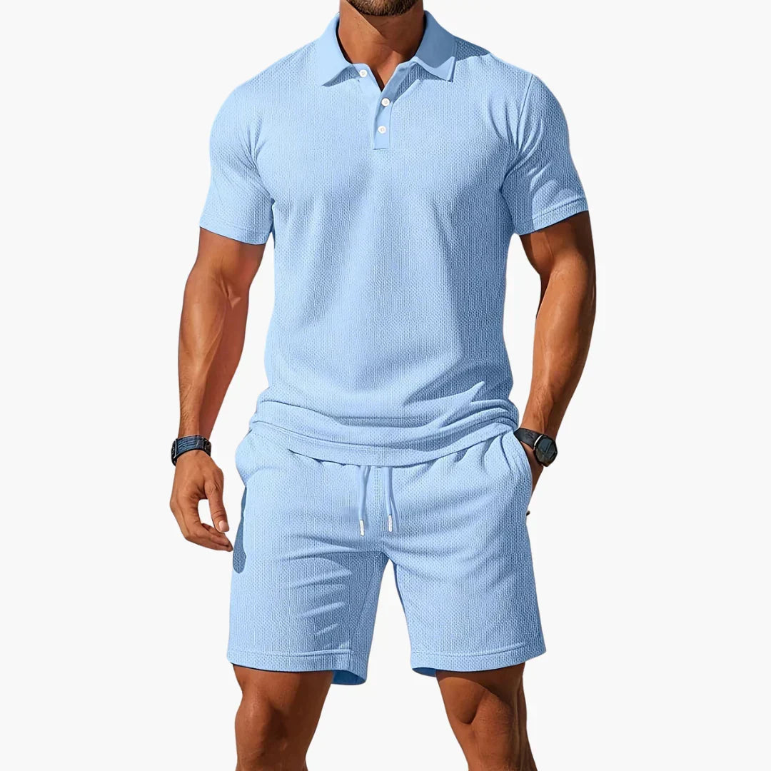 Connor | Klassiek Polo en Korte Broek Set