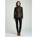 Leatrice™ Diamantgequilt Lined Jacket