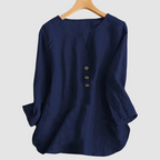 Melisa™ Casual Katoenen & Linnen Blouse