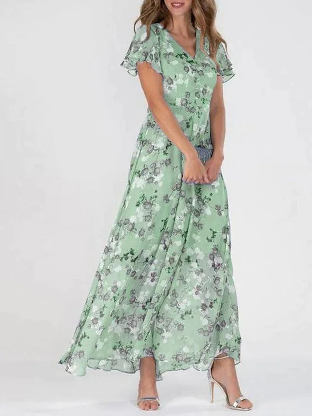 Lois™ Elegante Casual Maxi Jurk