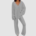 Karla™ V-Hals Lange Mouwen Trui & Broek Set
