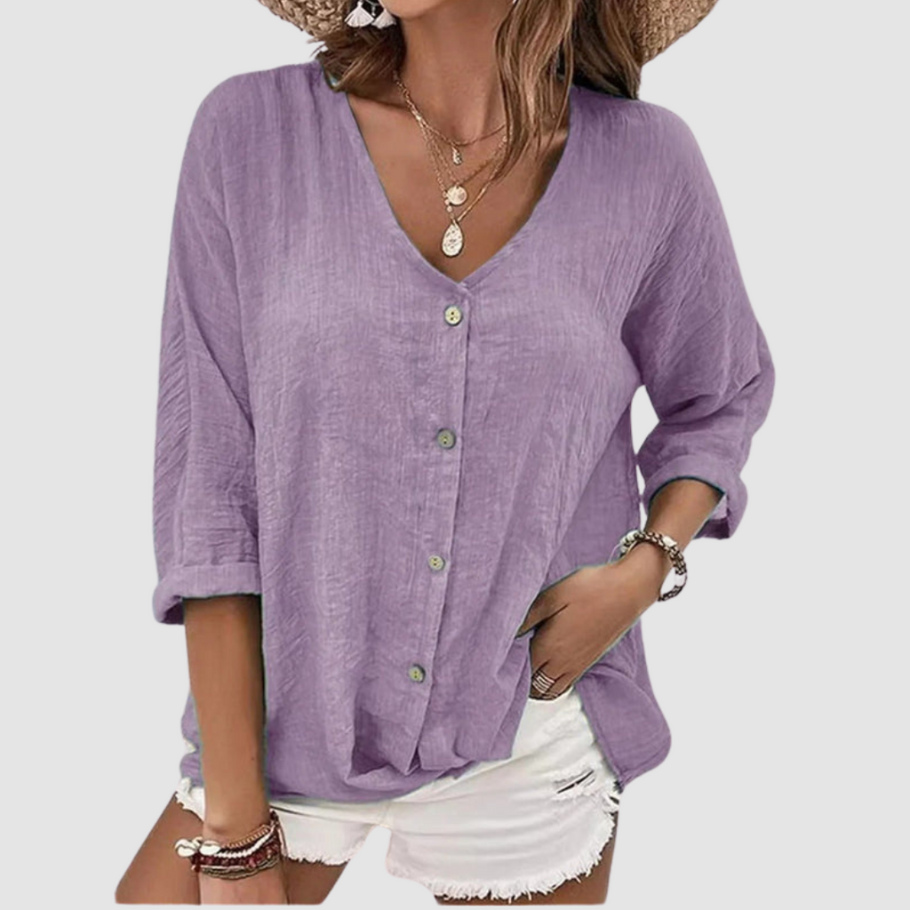 Monica™ Elegante Ademende Blouse