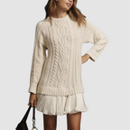 Lyla™ Kabelbrei Mini Jurk