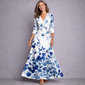 Emilia | Elegante Maxijurk met Mouwen