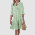 Lyza™ Breezy Gestreepte Jurk